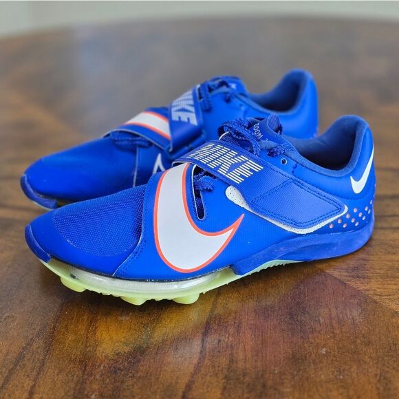Nike Air Zoom LJ Elite Track & Field Jumping Spikes Royal New CT0079-400 W 5.5 - Picture 2 of 12